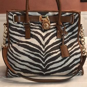 Michael Kors Zebra print Purse